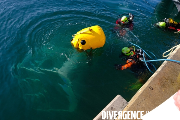 Formation plongeur pour les pompiers à l INPP de Marseille