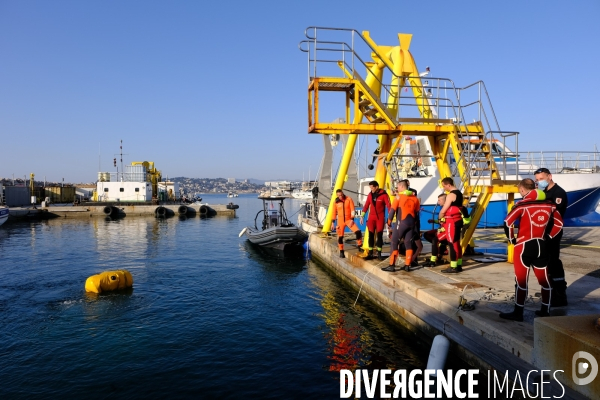 Formation plongeur pour les pompiers à l INPP de Marseille