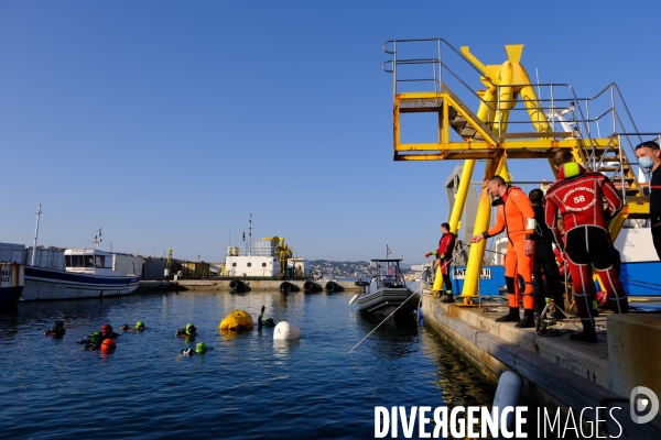 Formation plongeur pour les pompiers à l INPP de Marseille