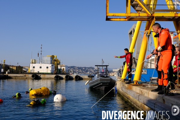 Formation plongeur pour les pompiers à l INPP de Marseille