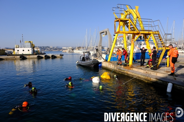 Formation plongeur pour les pompiers à l INPP de Marseille