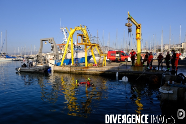 Formation plongeur pour les pompiers à l INPP de Marseille