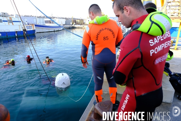 Formation plongeur pour les pompiers à l INPP de Marseille