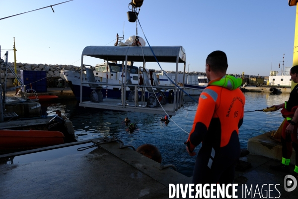 Formation plongeur pour les pompiers à l INPP de Marseille