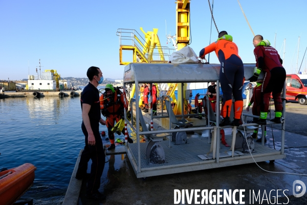 Formation plongeur pour les pompiers à l INPP de Marseille