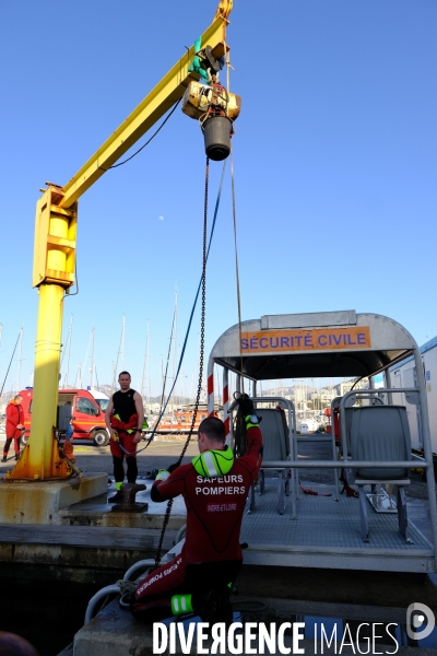 Formation plongeur pour les pompiers à l INPP de Marseille