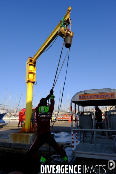 Formation plongeur pour les pompiers à l INPP de Marseille