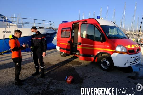 Formation plongeur pour les pompiers à l INPP de Marseille