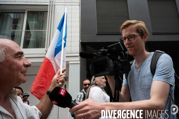 Genève - Manifestation contre le Passe Sanitaire