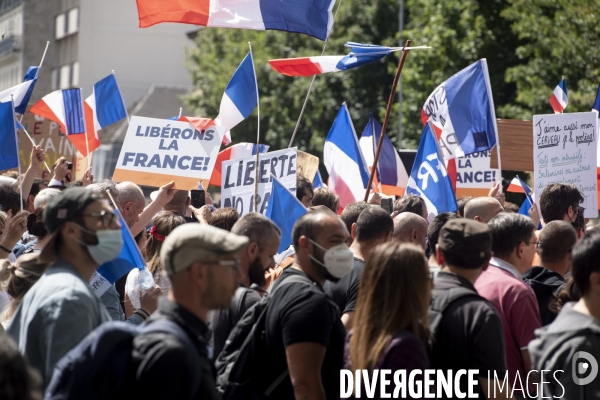 Nouvelle mobilisation contre le pass sanitaire