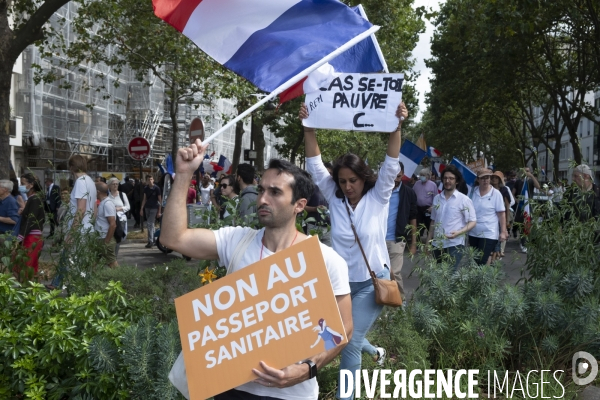 Nouvelle mobilisation contre le pass sanitaire