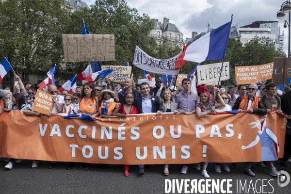 Nouvelle mobilisation contre le pass sanitaire