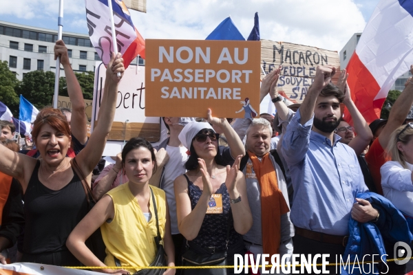 Nouvelle mobilisation contre le pass sanitaire