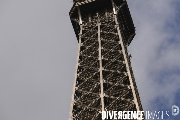 Patrouille de france et tour Eiffel