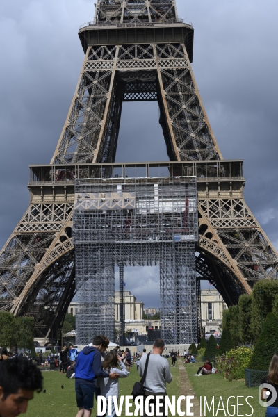 Patrouille de france et tour Eiffel