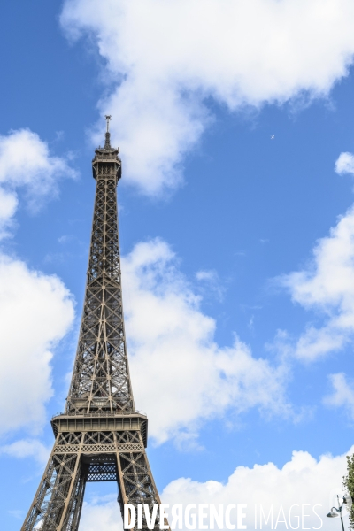 Patrouille de france et tour Eiffel