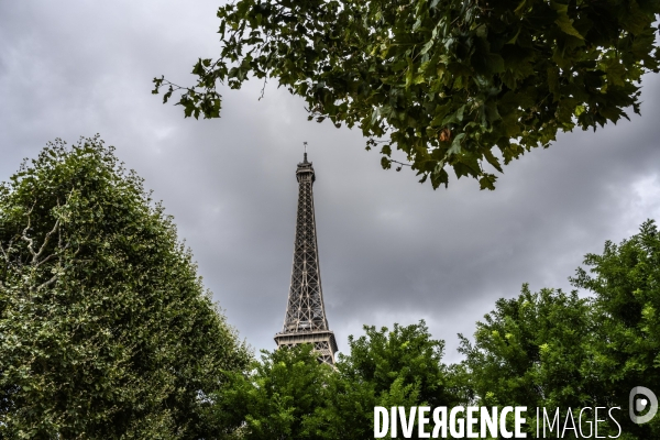 Patrouille de france et tour Eiffel