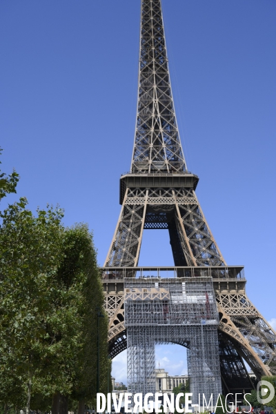 Patrouille de france et tour Eiffel