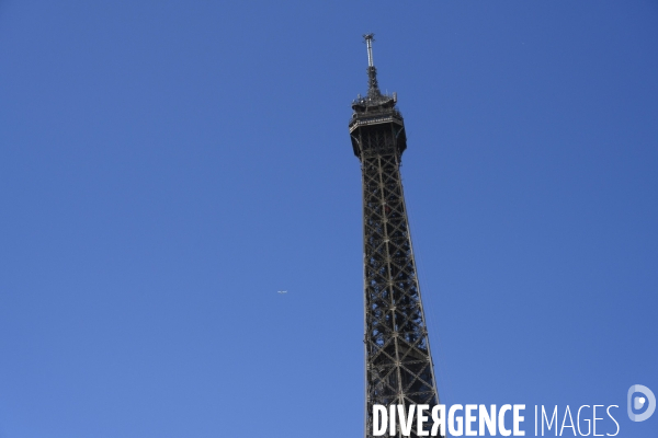 Patrouille de france et tour Eiffel