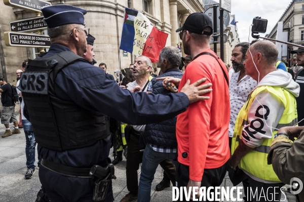 Manifestation contre le pass sanitaire.