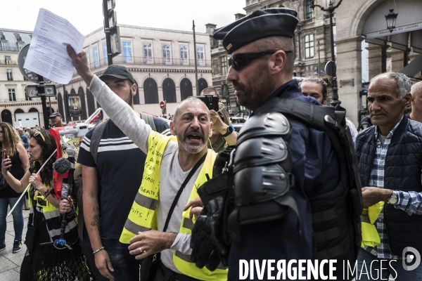 Manifestation contre le pass sanitaire.