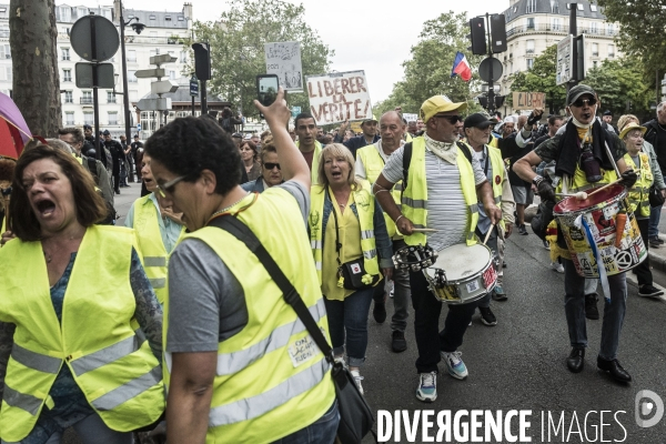 Manifestation contre le pass sanitaire.