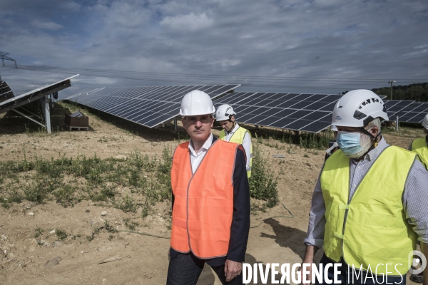 Déplacement d Eric Piolle dans l Essonne.