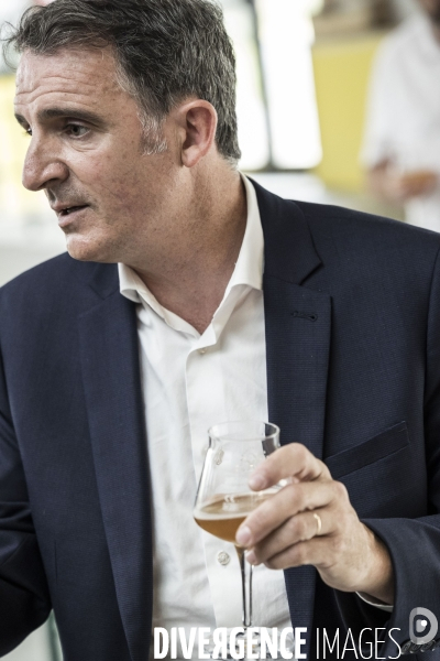 Déplacement d Eric Piolle dans l Essonne.