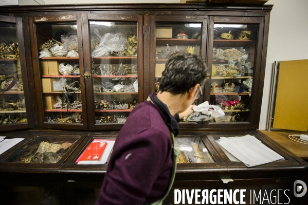 L atelier decoration-costumes de l Opera National de Paris.