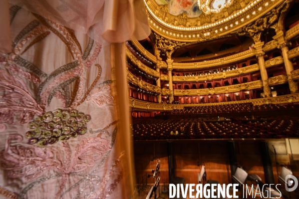 L atelier decoration-costumes de l Opera National de Paris.