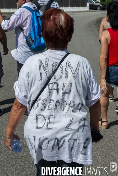 Manifestation contre le Pass sanitaire