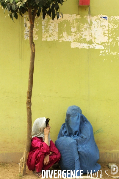 Women in Burqa Afghanistan. Les femmes en burqa en Afghanistan.