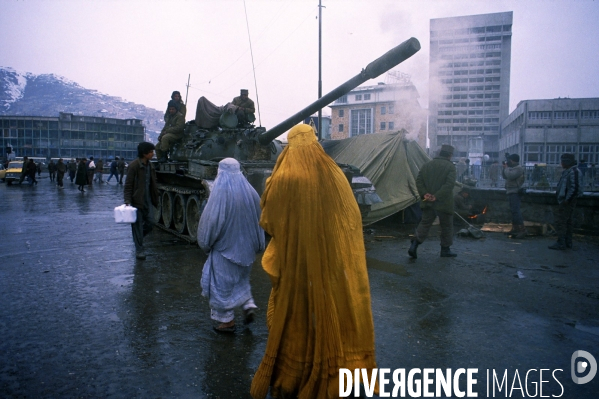 Women in Burqa Afghanistan. Les femmes en burqa en Afghanistan.