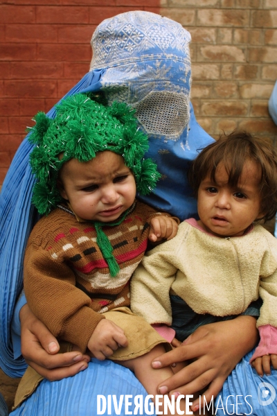 Women in Burqa Afghanistan. Les femmes en burqa en Afghanistan.