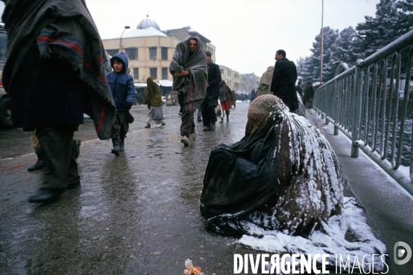 Women in Burqa Afghanistan. Les femmes en burqa en Afghanistan.