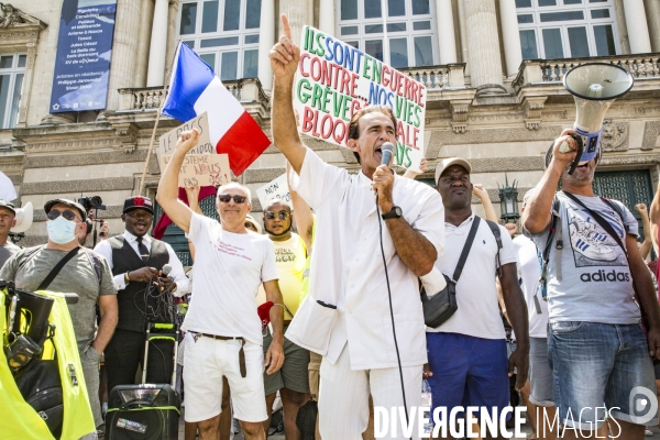 Manifestation contre le passe sanitaire - Montpellier, 14.08.2021