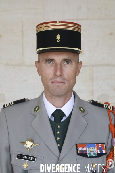 Le colonel christophe tritscher commande la legion etrangere a calvi