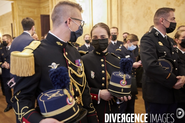 Discours le 14 juillet  du Président Emmanuel Macron aux armées