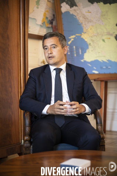 Gérald Darmanin à Marseille