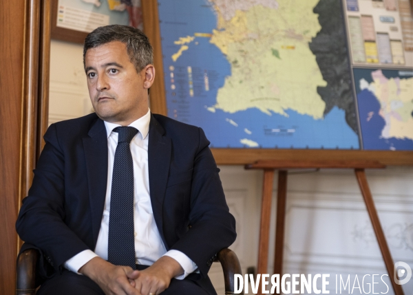 Gérald Darmanin à Marseille