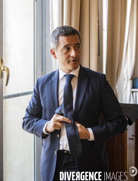 Gérald Darmanin à Marseille