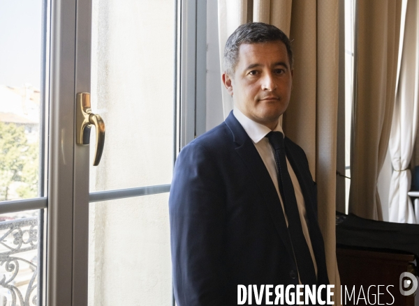 Gérald Darmanin à Marseille