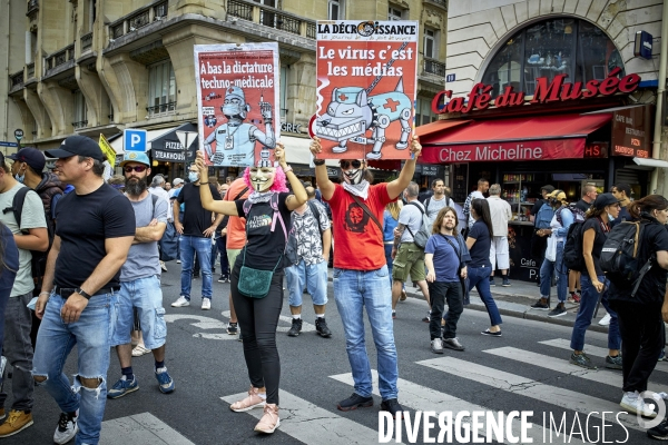 Quatre manifestations Anti Pass pour le prix d une