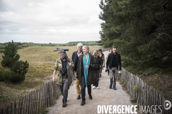 Déplacement de Delphine Batho en Baie de Somme