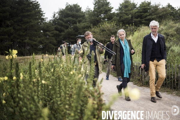 Déplacement de Delphine Batho en Baie de Somme