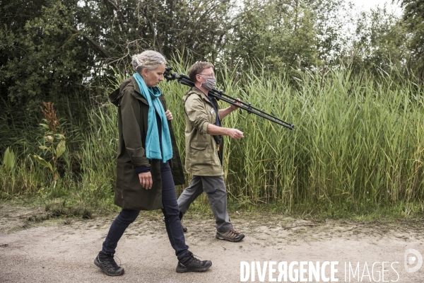 Déplacement de Delphine Batho en Baie de Somme