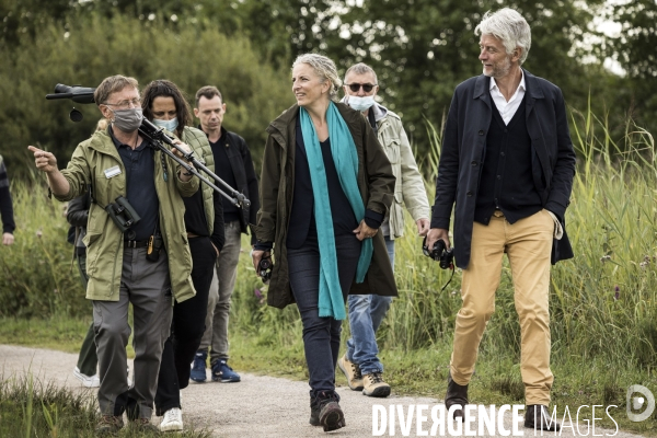 Déplacement de Delphine Batho en Baie de Somme