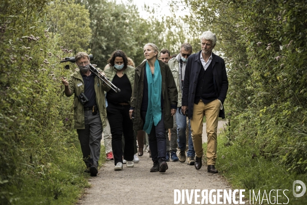 Déplacement de Delphine Batho en Baie de Somme