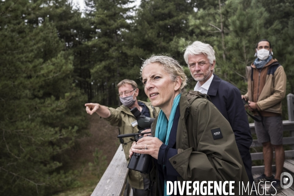 Déplacement de Delphine Batho en Baie de Somme