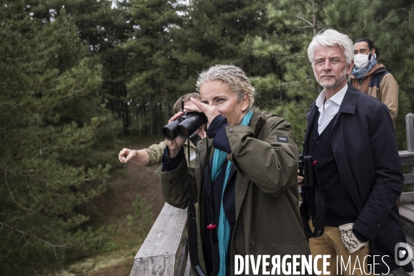 Déplacement de Delphine Batho en Baie de Somme